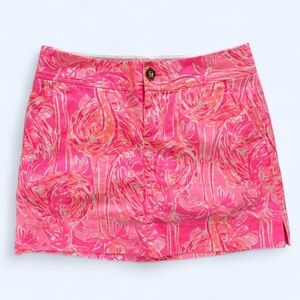 Hot Pink Lily Pulitzer Flamingo Print Skort